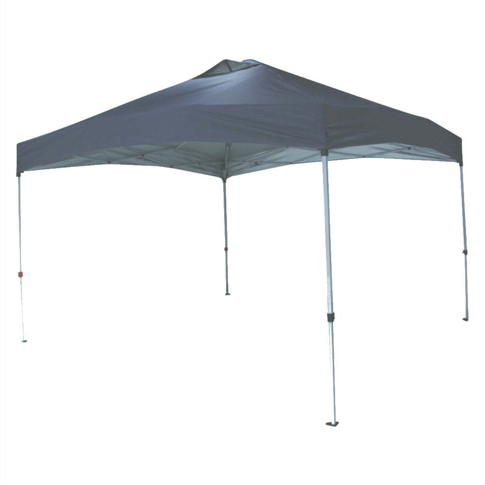 Crown Shade OT144-PBR-150D One Touch Polyester Canopy, 11.1 ft. x 12 ft. x 12 ft, Grey