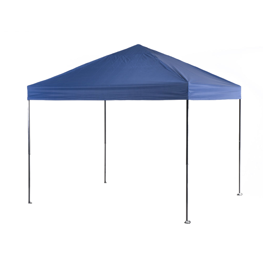Crown Shade OT100-PP-150DN One Touch Polyester Canopy, 9.38 ft. x 10 ft. x 10 ft., Blue