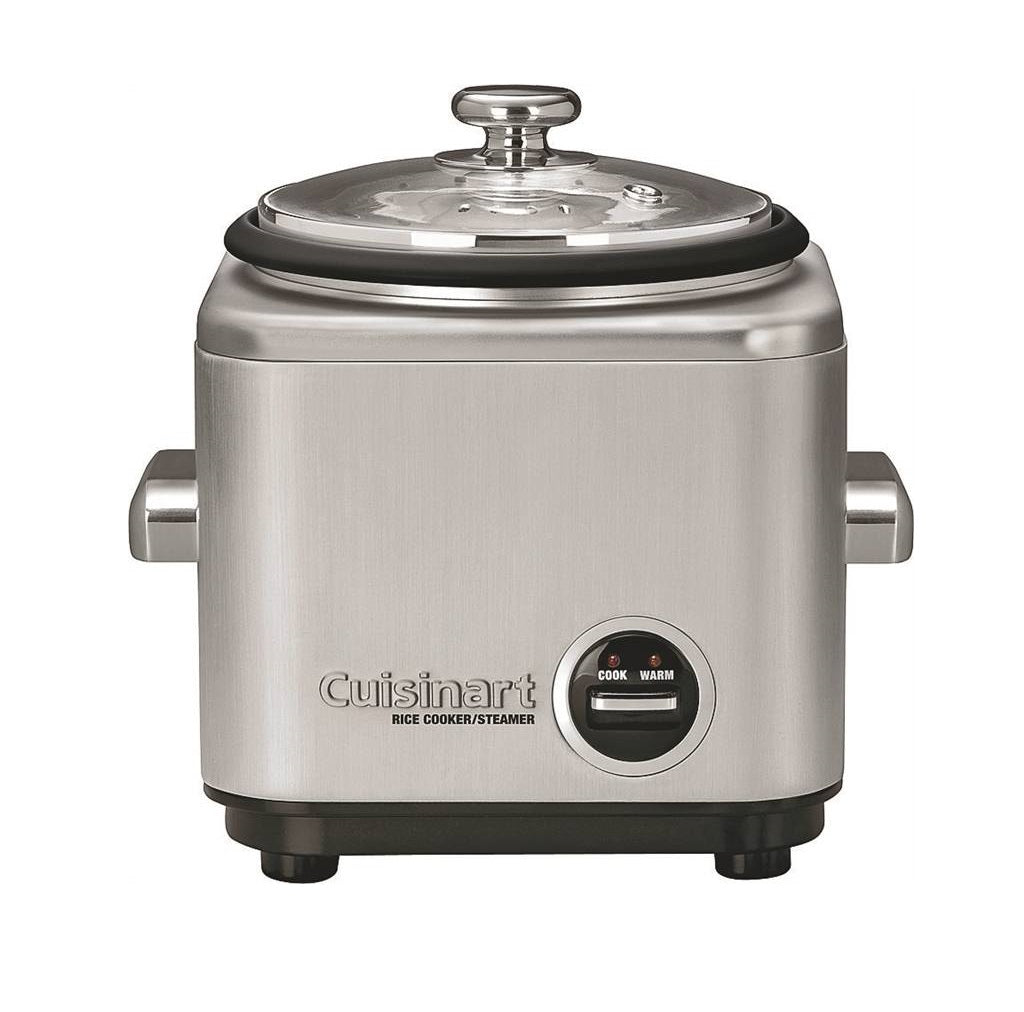 Cuisinart CRC-400P1 Rice Cooker, 4 Cups Capacity, Brushed Chrome