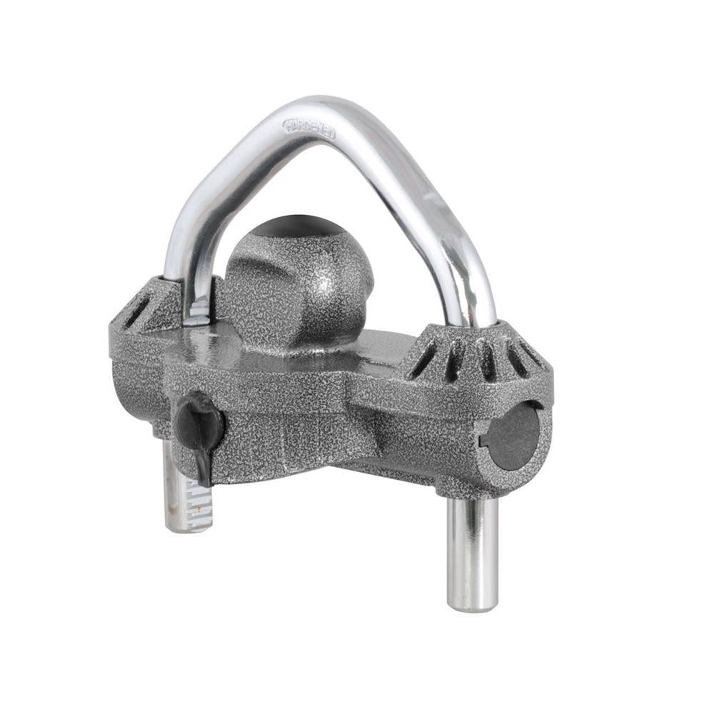 Curt 23659 Universal Trailer Coupler Lock, Gray, Metal