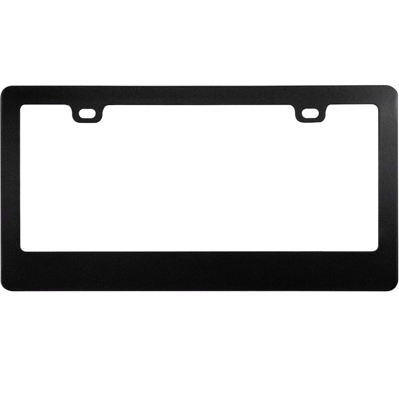 Custom Accessories 92870 License Plate Frame, Black