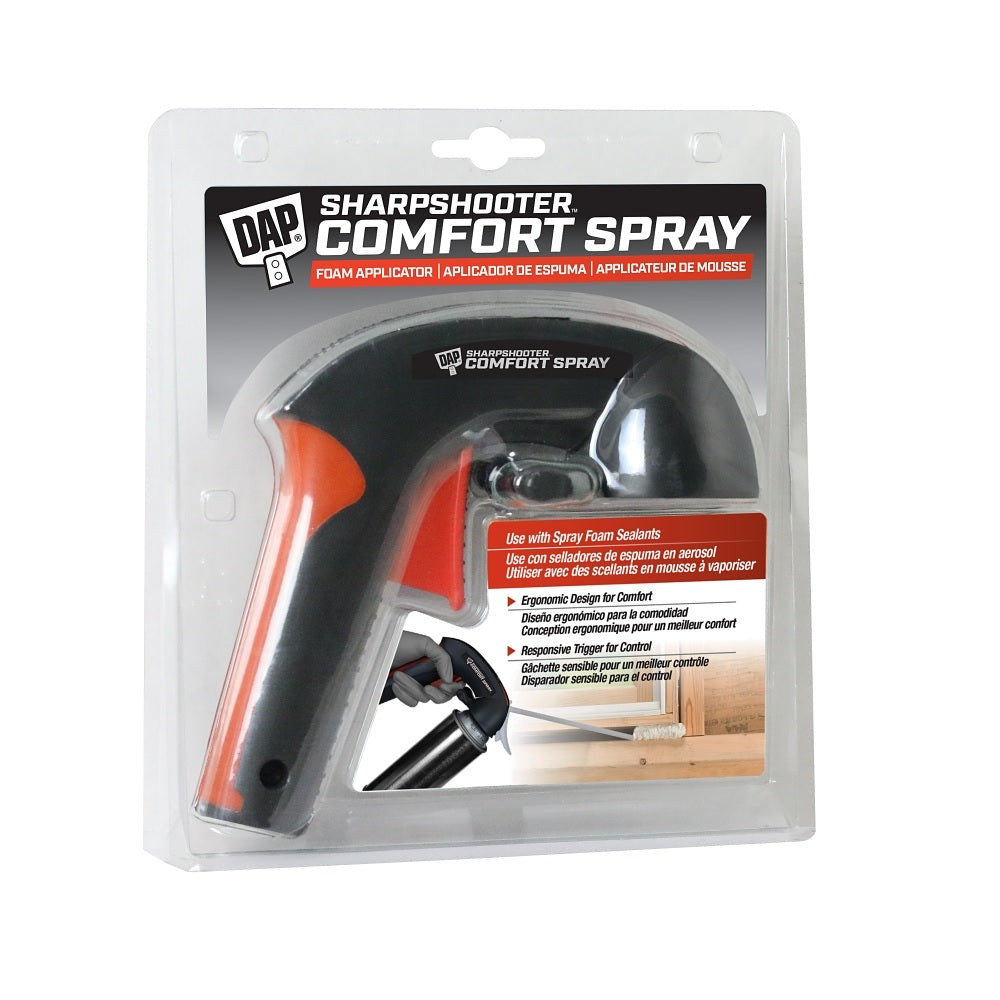 DAP 7565070230 Comfort Spray Foam Applicator, Black/Orange