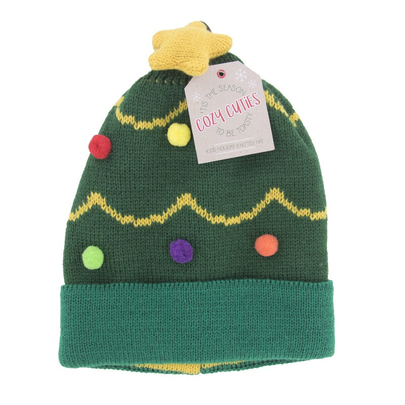 DM Merchandising X-KNHAT Cozy Cuties Winter/Christmas Holiday Kids Assorted Stocking Cap