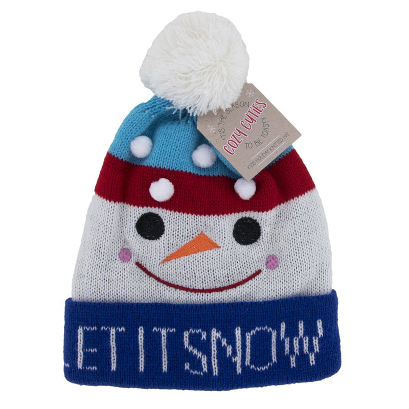 DM Merchandising X-KNHAT Cozy Cuties Winter/Christmas Holiday Kids Assorted Stocking Cap