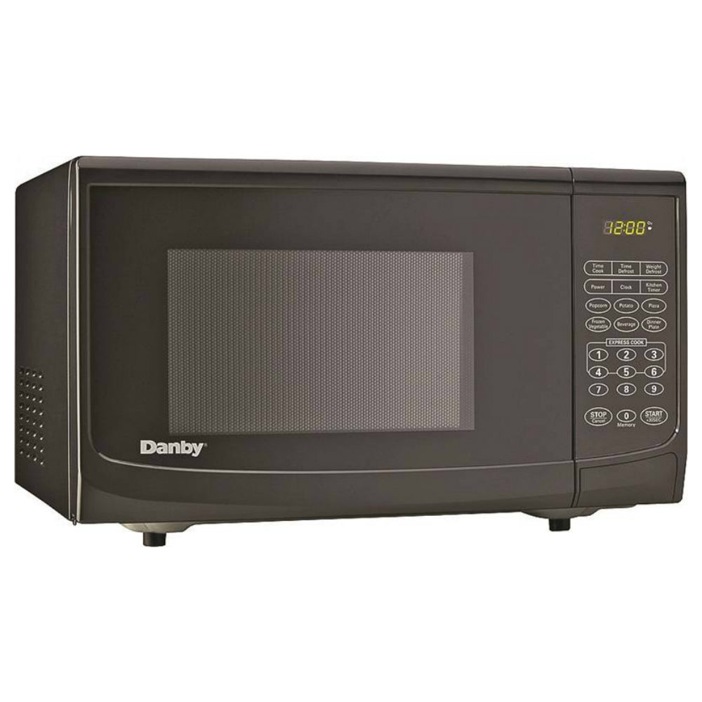 Danby DMW1120BBB Countertop Microwave, Black, 1.1 cu. ft.