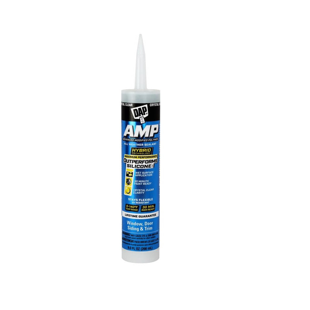 Dap 7079800761 AMP Advanced Hybrid Caulk Sealant, 9 Oz