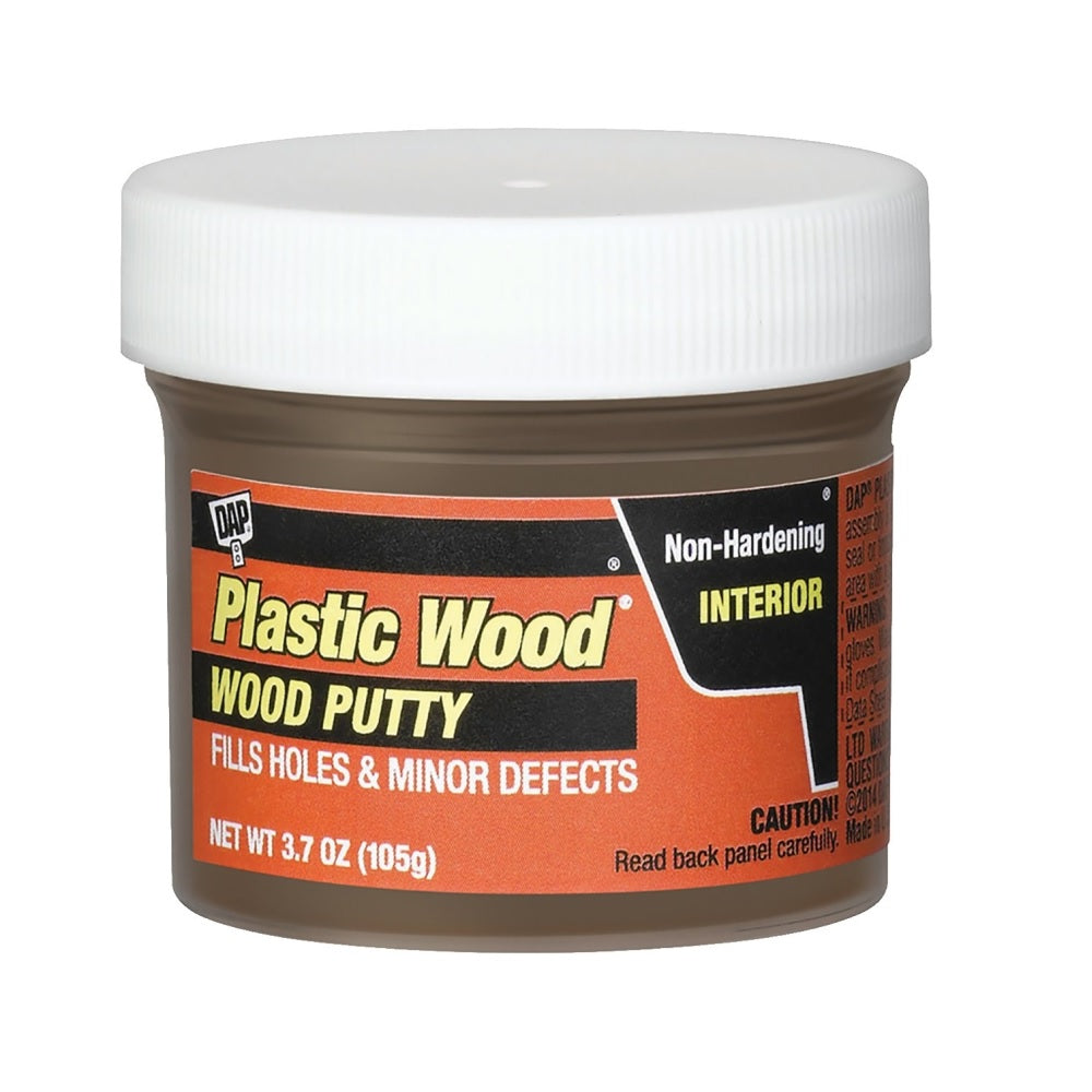 Dap 7079821255 Plastic Wood Non-Hardening Wood Putty, 3.7 Ounce