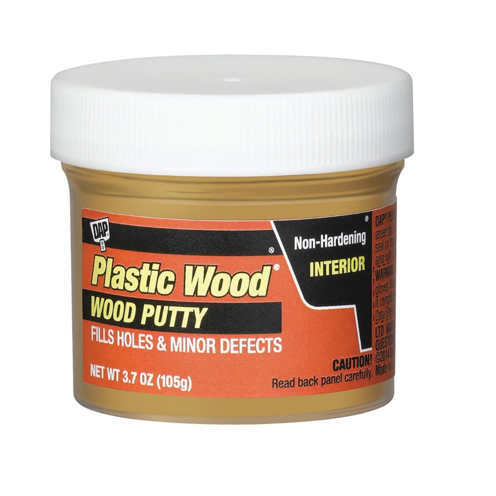 Dap 7079821247 Plastic Wood Non-Hardening Wood Putty, 3.7 Ounce