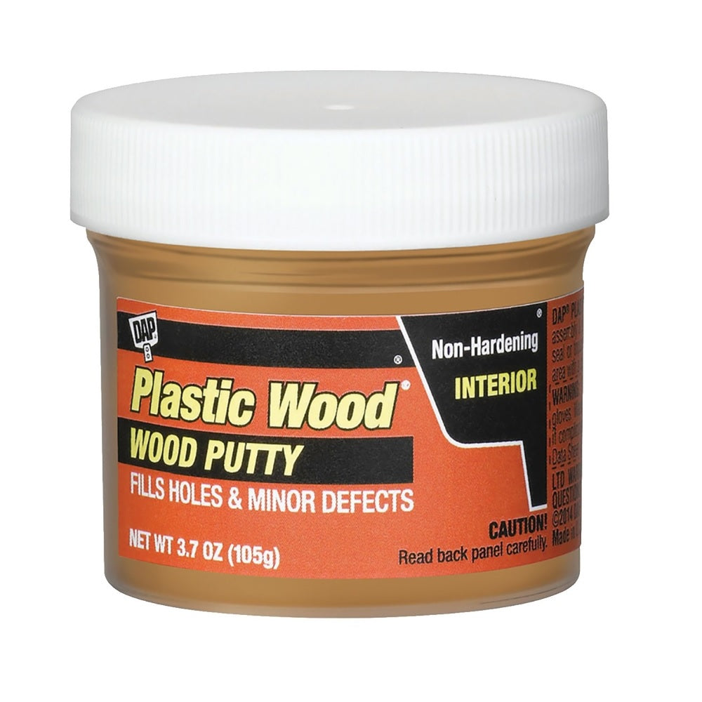 Dap 7079821276 Plastic Wood Non-Hardening Wood Putty, 3.7 Ounce