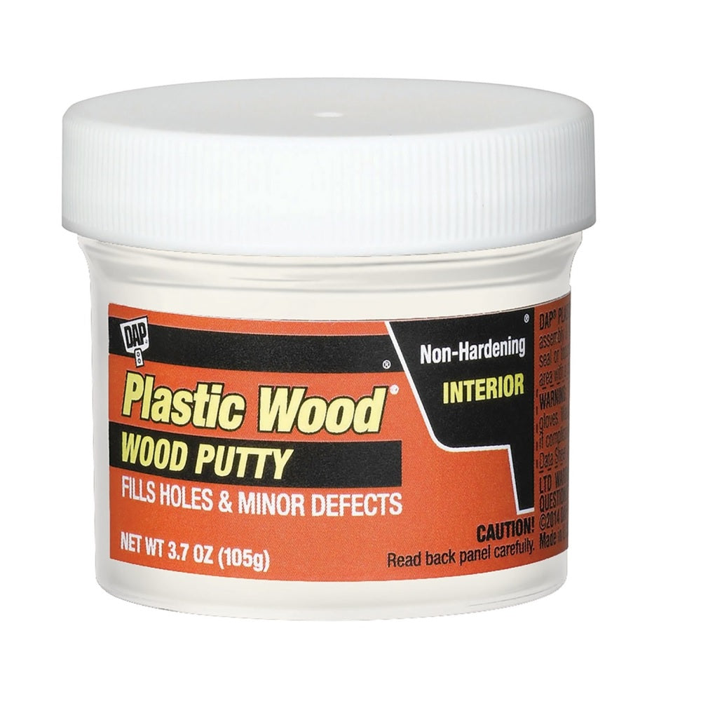 Dap 7079821245 Plastic Wood Non-Hardening Wood Putty, 3.7 Ounce