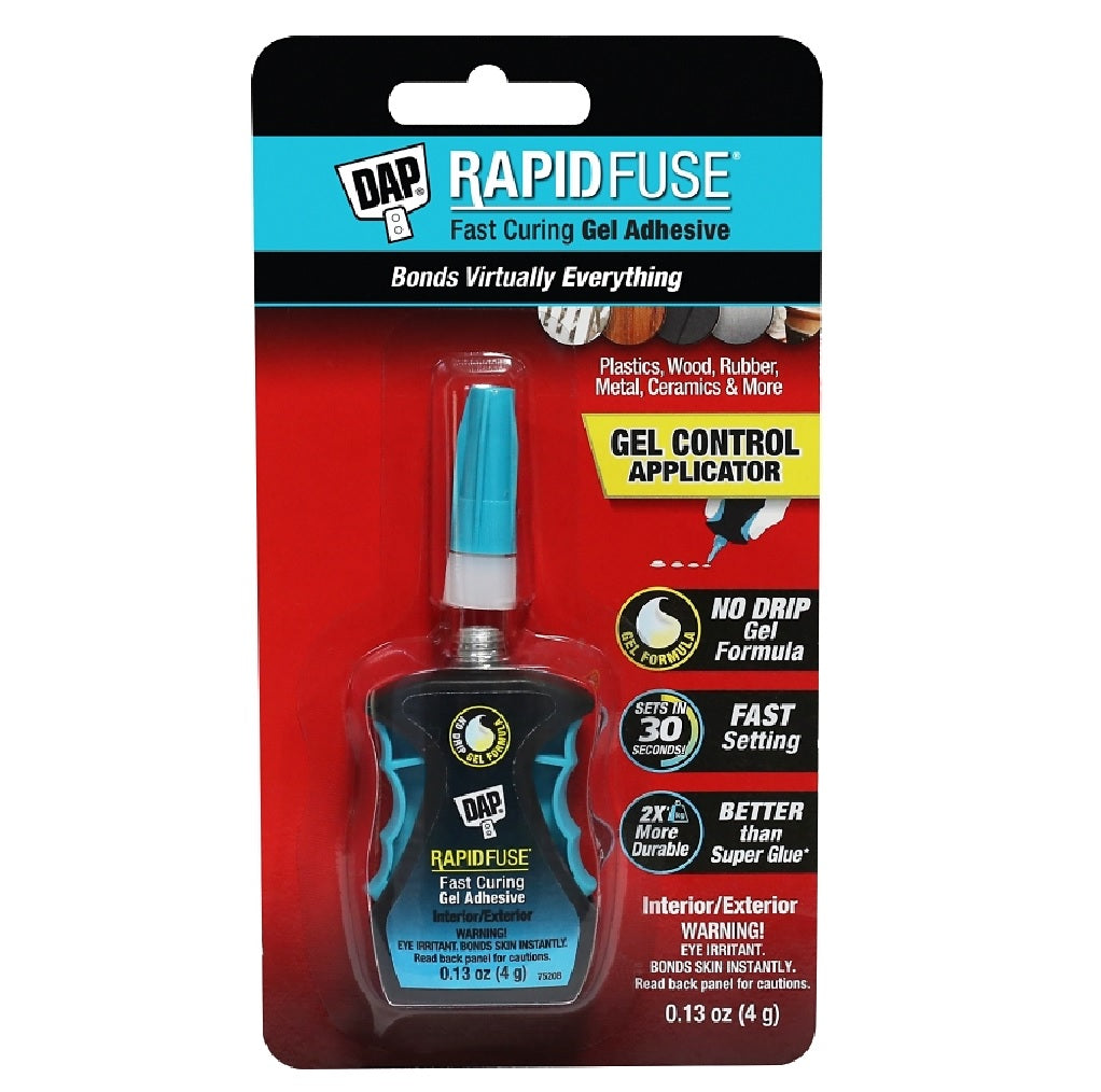 Dap 7079800179 RapidFuse Fast Curing Gel, 0.13 oz