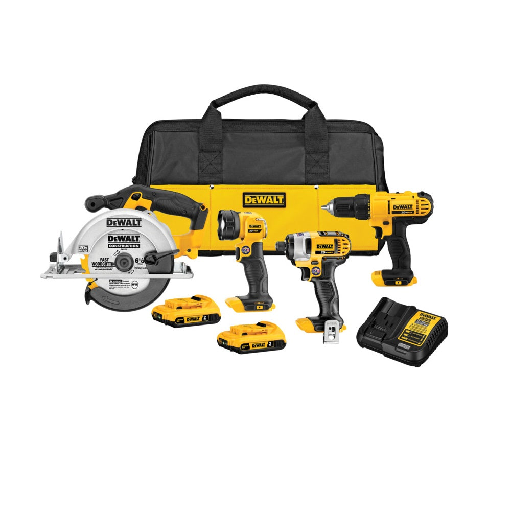 DeWALT DCK466D2 Cordless Combo Kit, 20 Volt