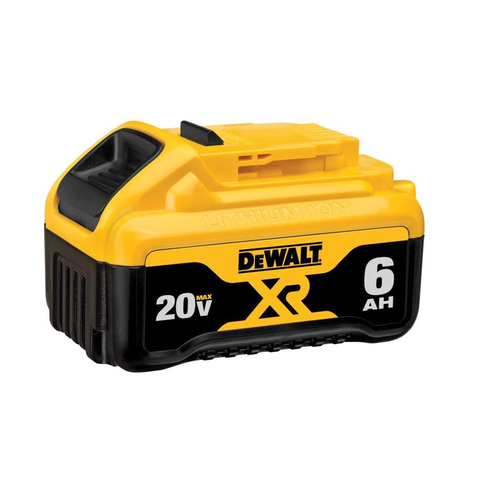 DeWalt DCB206 20V Max Lithium-Ion Battery Pack, 6 Ah