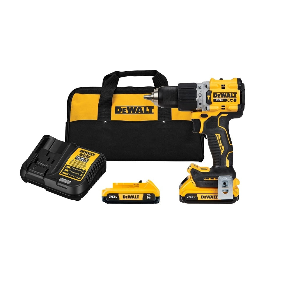 DeWalt DCD805D2 Hammer Drill Driver Kit, 20 Volt