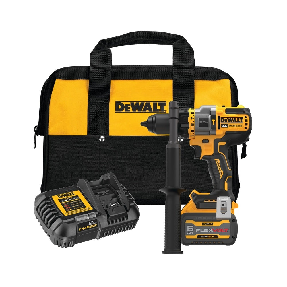 DeWalt DCD999T1 Flexvolt Cordless Hammer Drill/Driver Kit, 20 Volt
