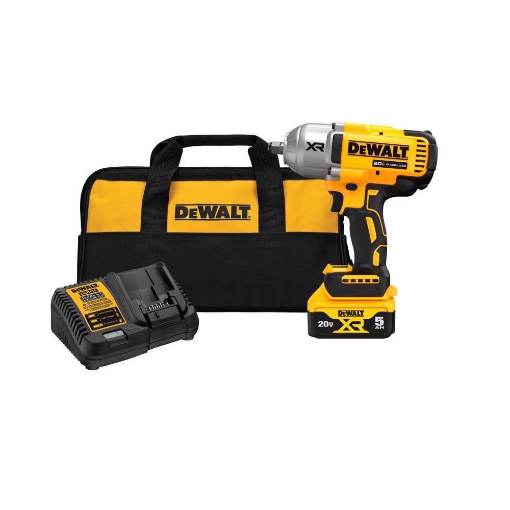 DeWalt DCF900P1 Impact Wrench With Hog Ring Kit, 20 Volt