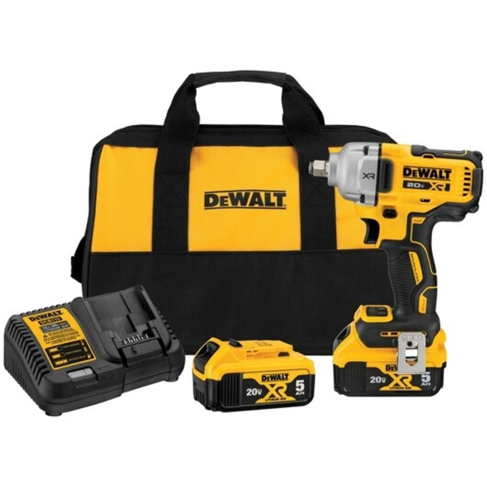 DeWalt DCF891P2 Mid-Range Impact Wrench Kit, 20 Volt