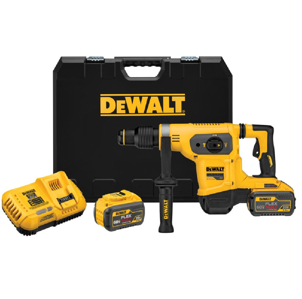 DeWalt DCH481X2 Cordless Brushless Combination Rotary Hammer Kit