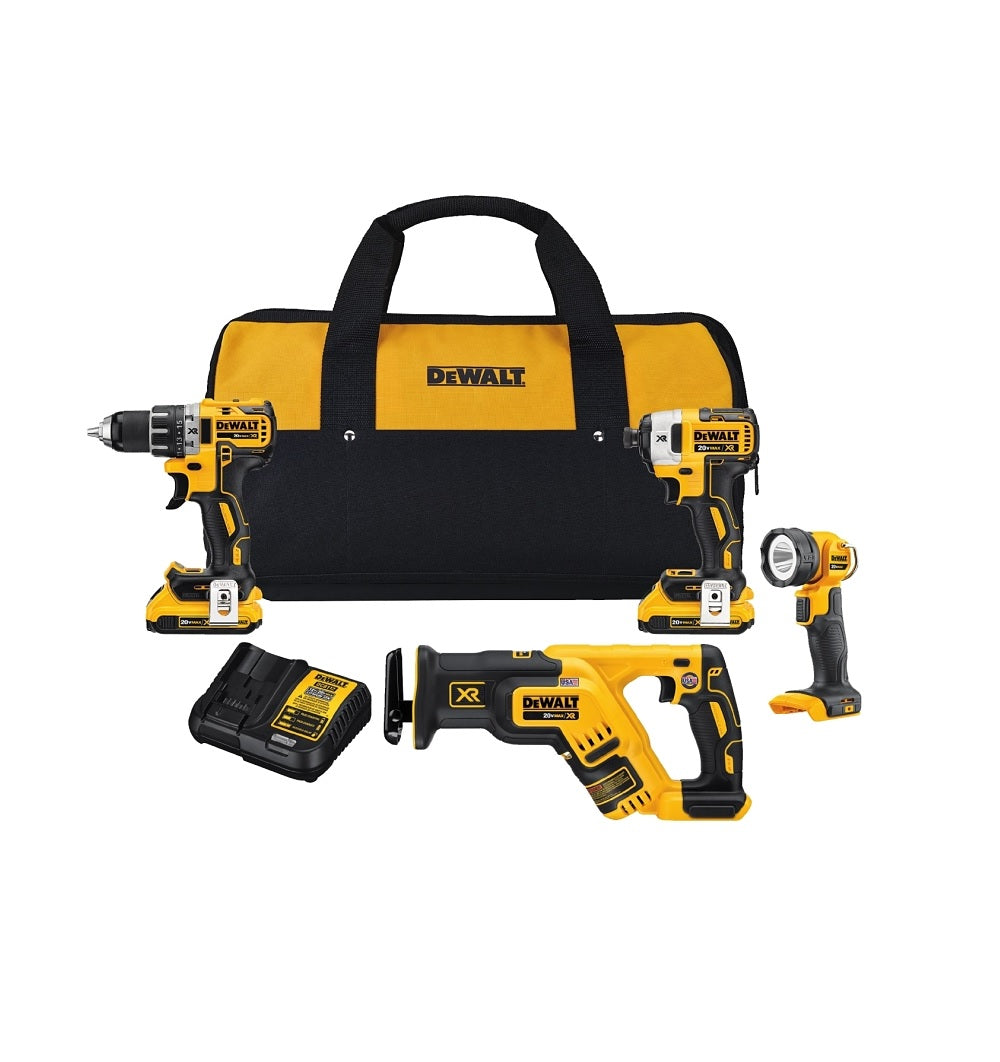 DeWalt DCK484D2 Cordless Combination Kit, 20 Volt