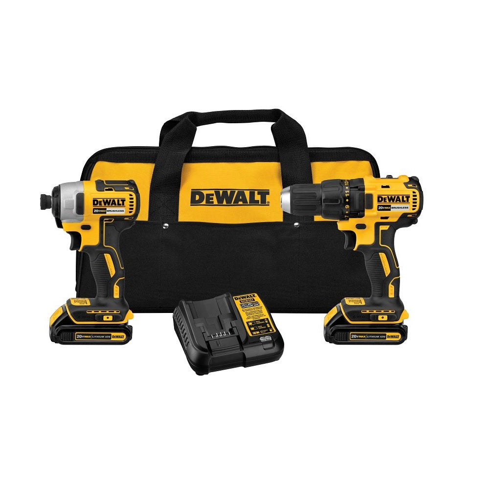 DeWalt DCK277D2 20V MAX Combo Tool Kit, 20 Volt