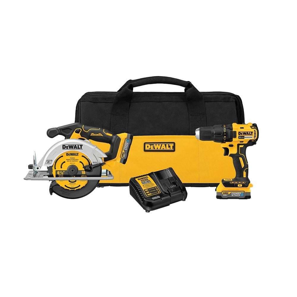 DeWalt DCK239E2 Combination Tool Kit, 20 Volt