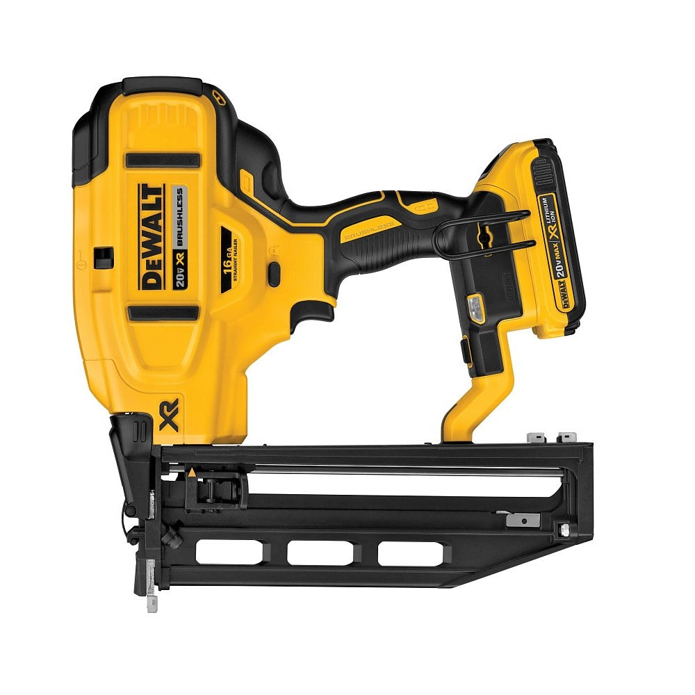 DeWalt DCN662D1 Finish Nailer Kit, 20 Volt