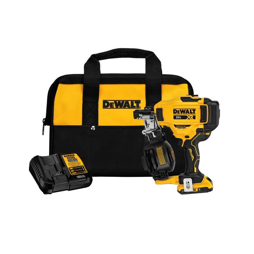 DeWalt DCN45RND1 20V MAX Coil Roofing Nailer, 20 volt