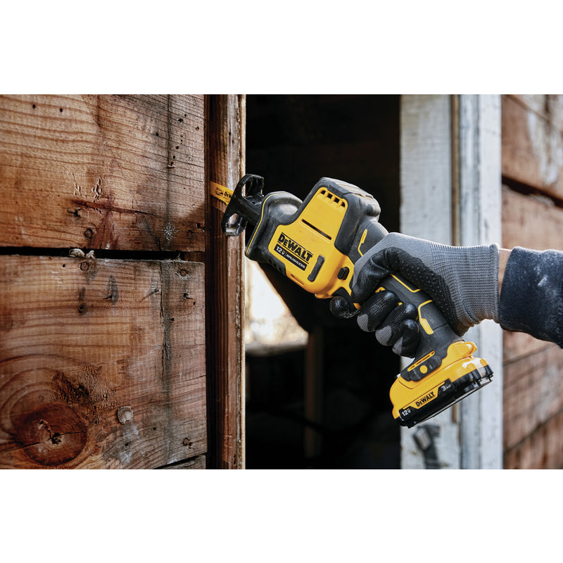 DeWalt DCS312B XTREME 12V MAX One-Handed Reciprocating Saw, 12 V