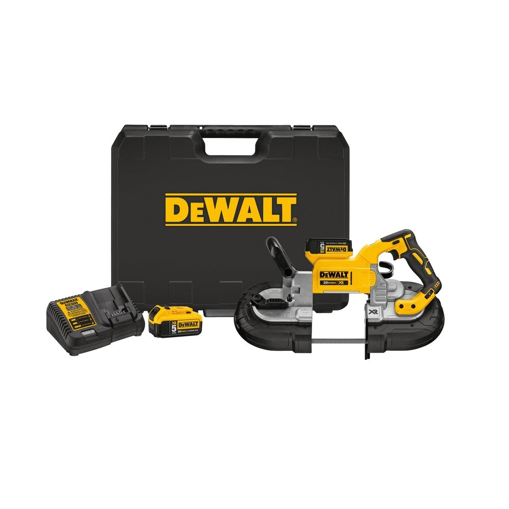 DeWalt DCS374P2 XR Cordless Band Saw Kit, 20 Volt