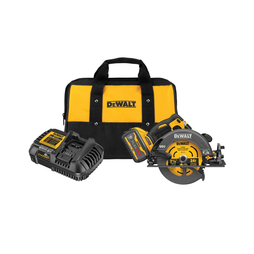 DeWalt DCS578X1 Flexvolt Cordless Brushless Circular Saw, 60 Volt