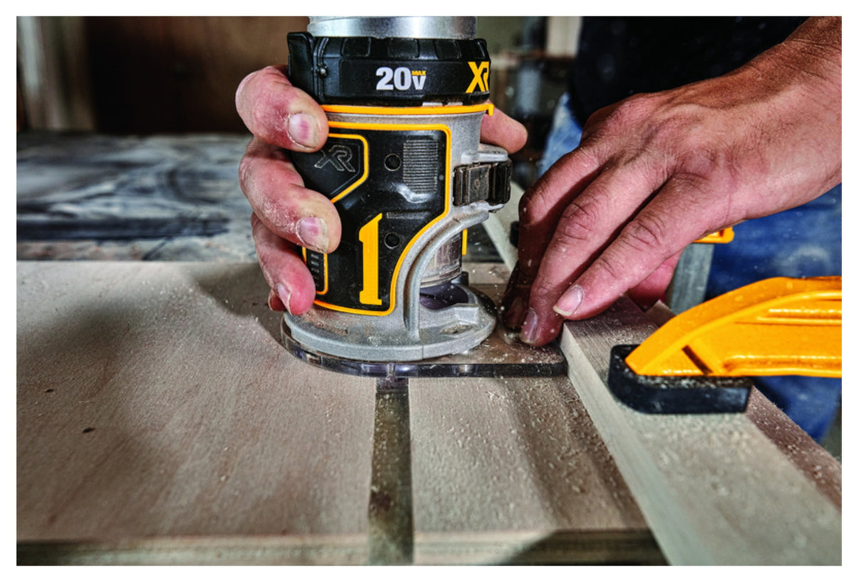 DeWalt DCW600B 20V MAX XR Cordless Compact Router, 20 Volts