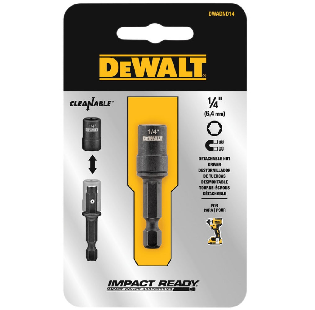 DeWalt DWADND14 Detachable Nut Driver, 1/4 Inch