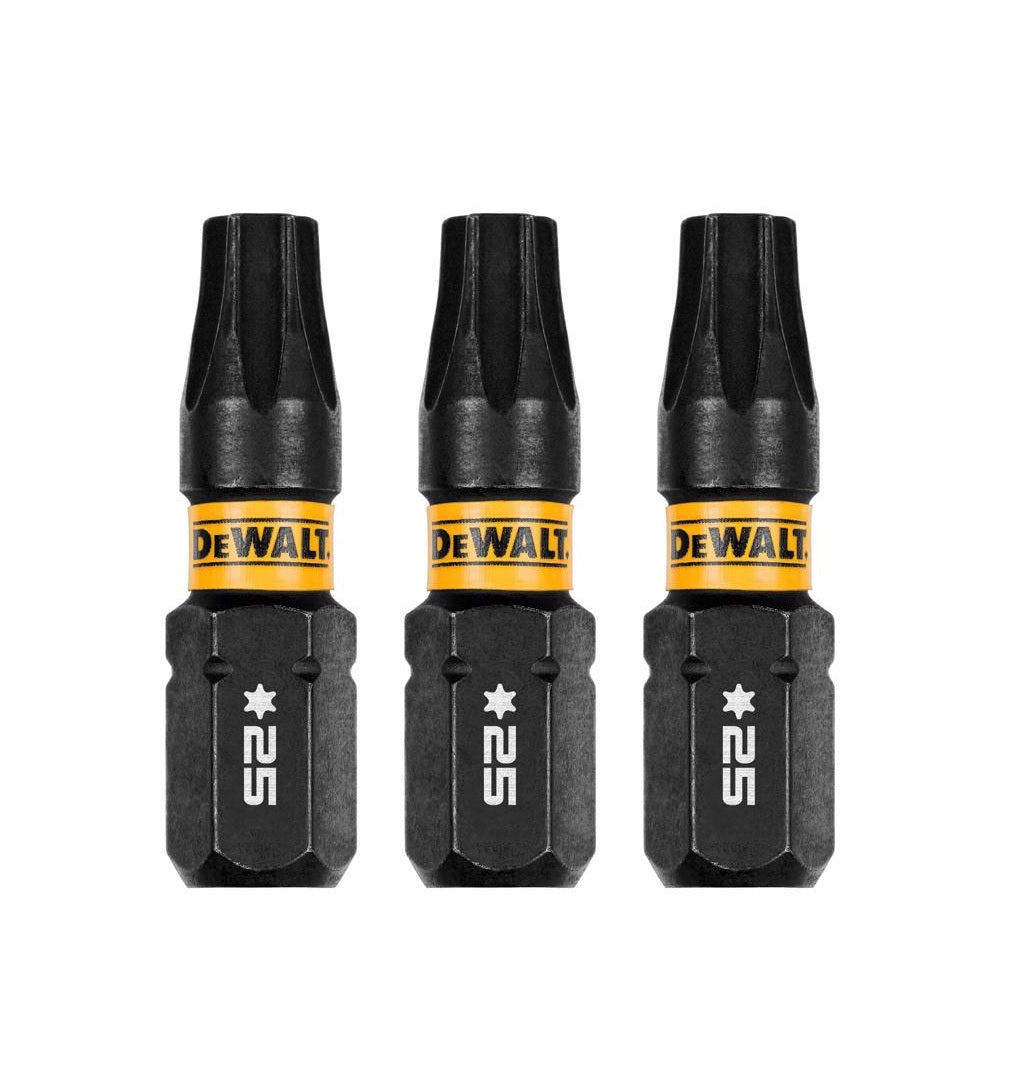 DeWalt DWAF1TX25IR3 FlexTorq Torx Impact Driver Bit Set, Steel