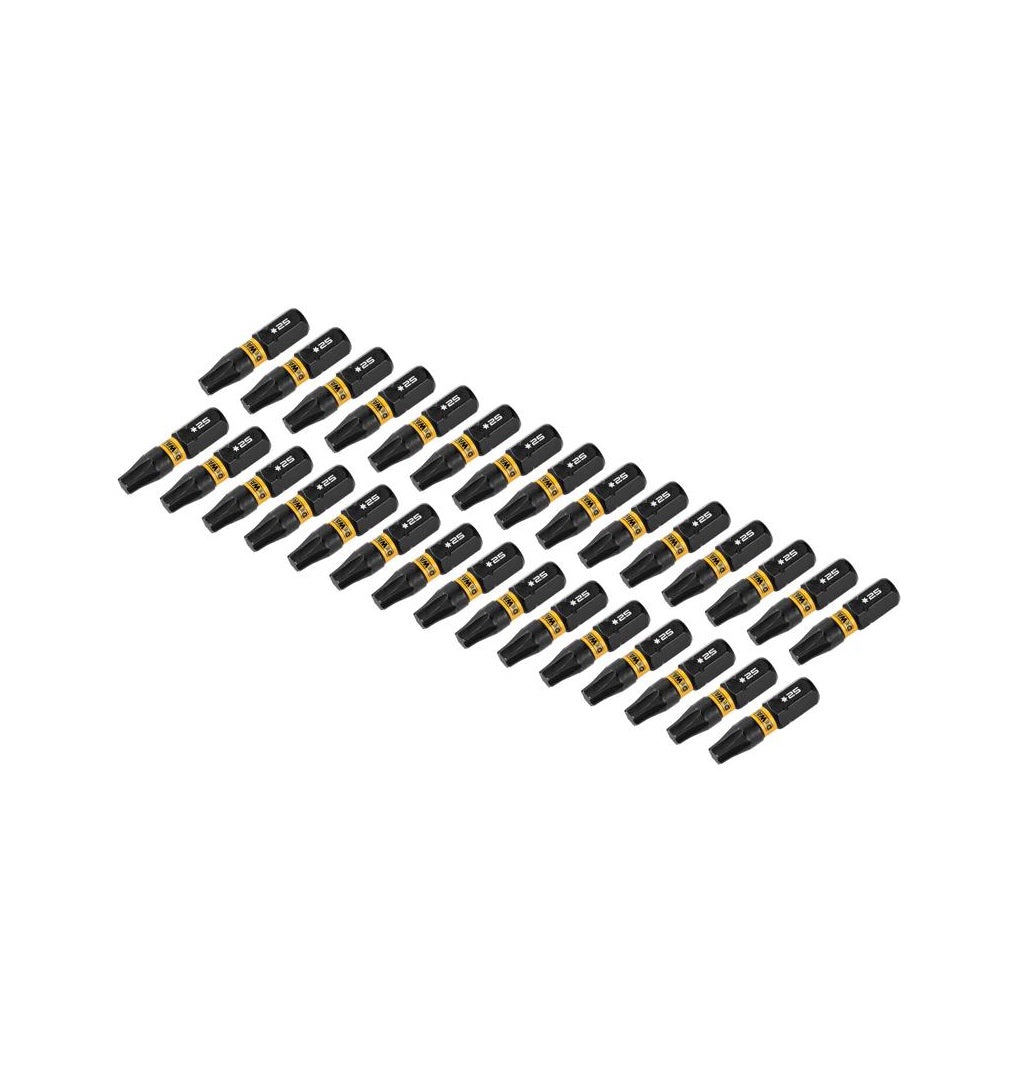 DeWalt DWAF1TX25IR30 FlexTorq Torx Impact Driver Bit Set, Steel