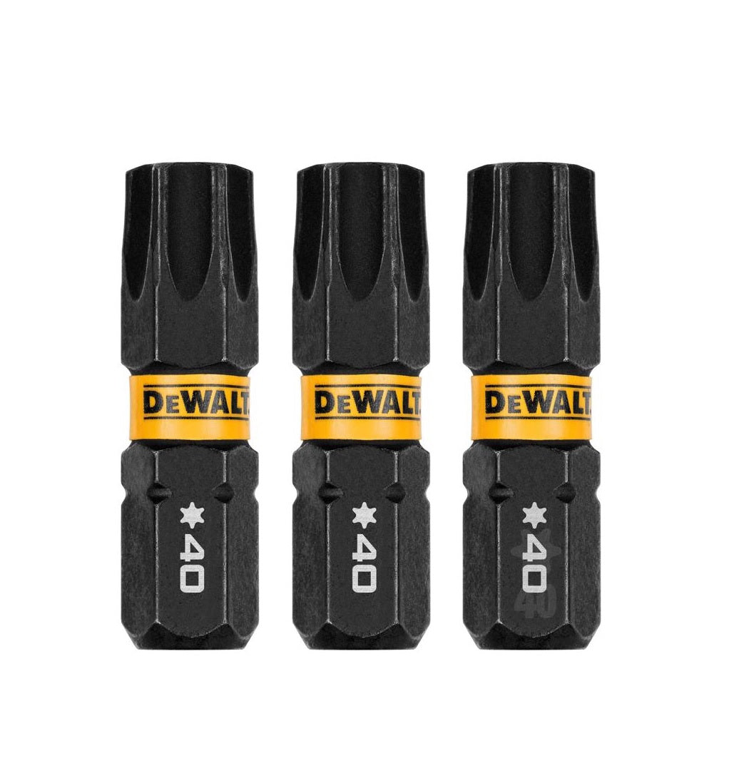 DeWalt DWAF1TX40IR3 FlexTorq Torx Impact Driver Bit Set, Steel