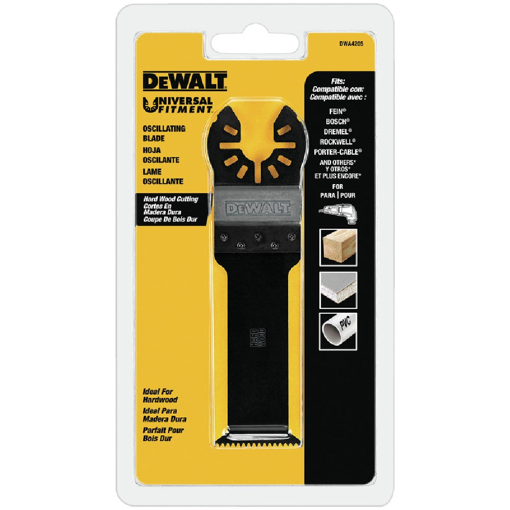 DeWalt DWA4205 Hard Wood Oscillating Blade, High Speed Steel