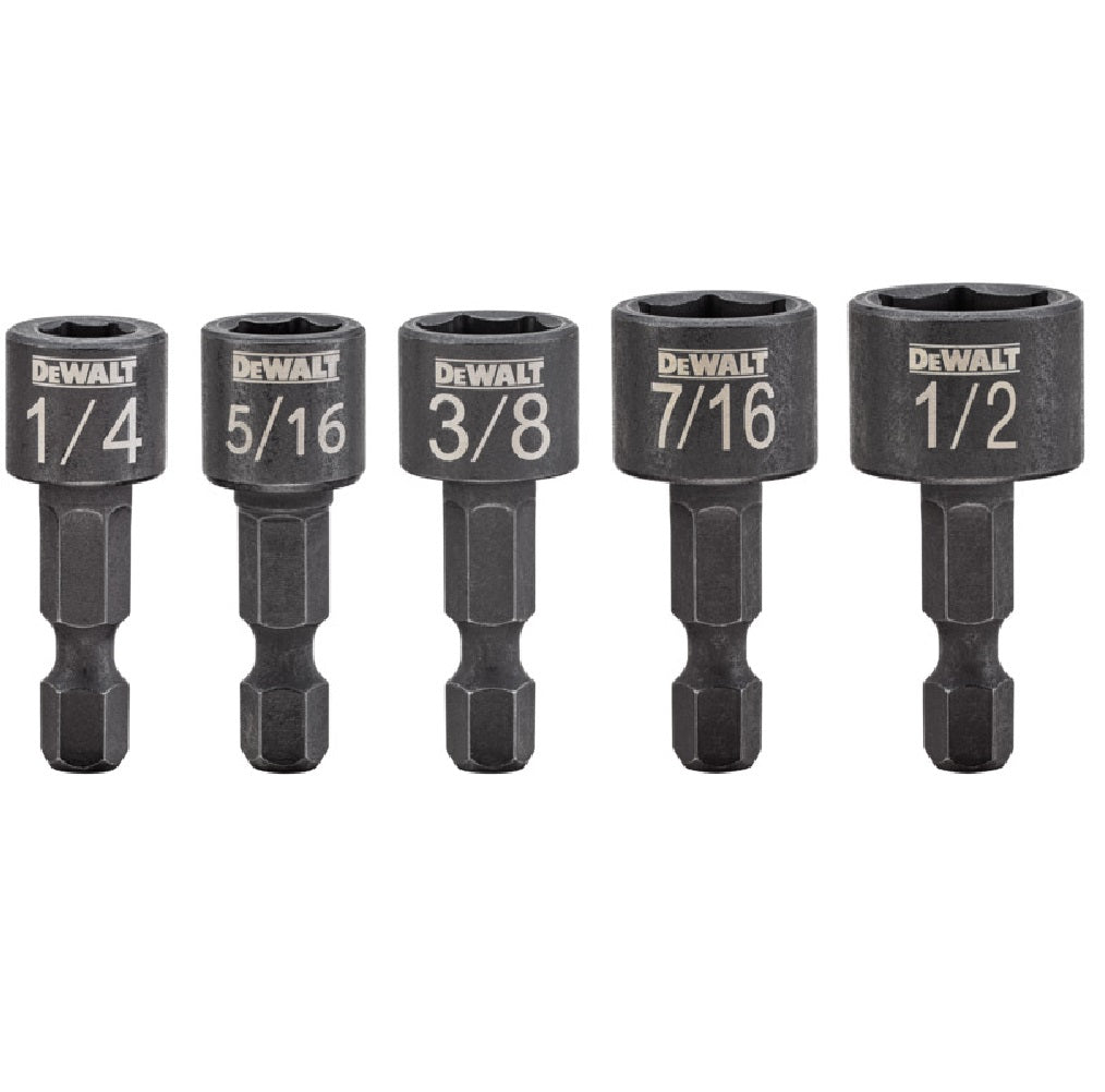 DeWalt DWAIND-5 Compact Nut Driver Set, 5 Piece