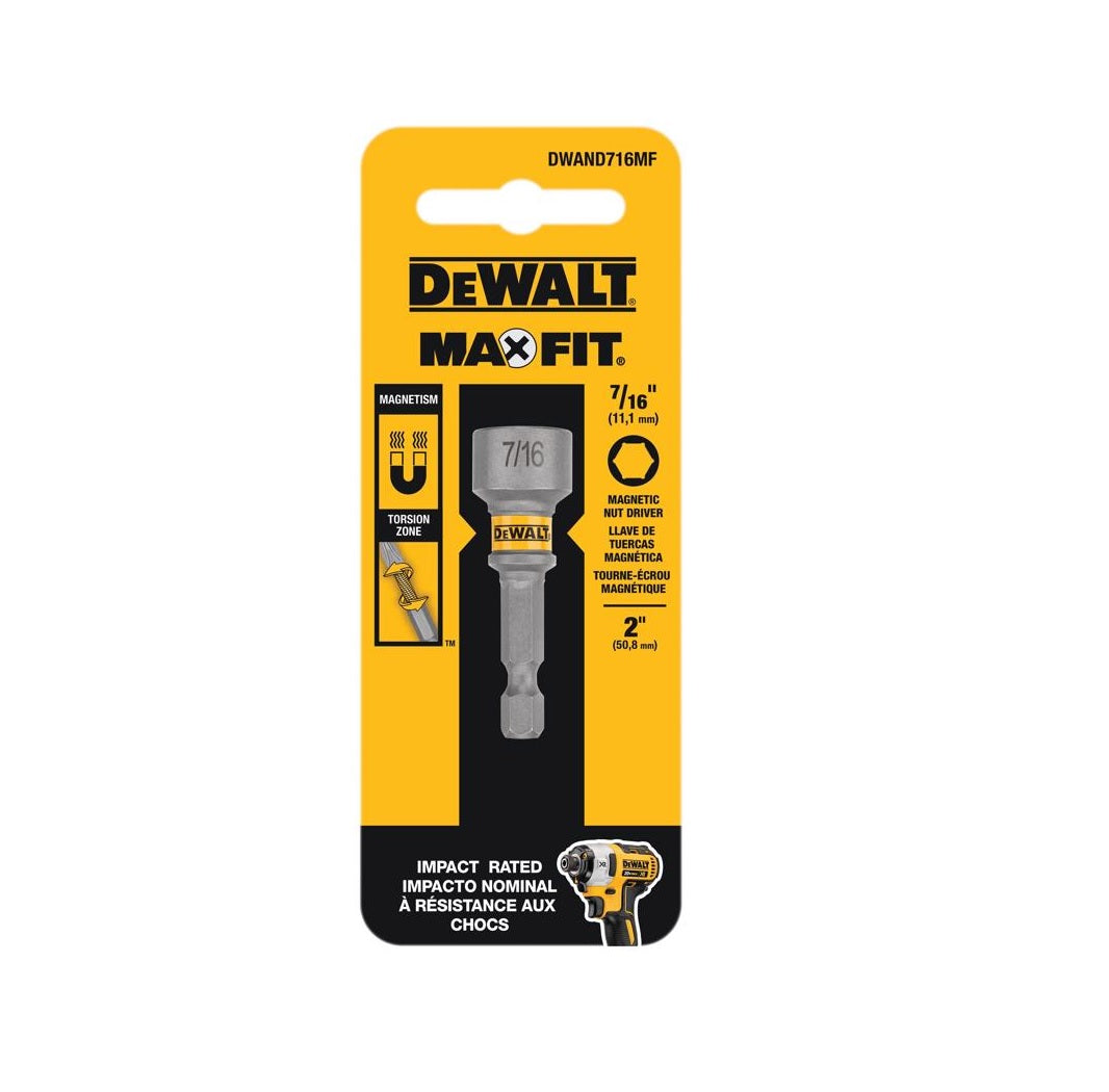 DeWalt DWAND716MF Maxfit Magnetic Nut Setter, Steel
