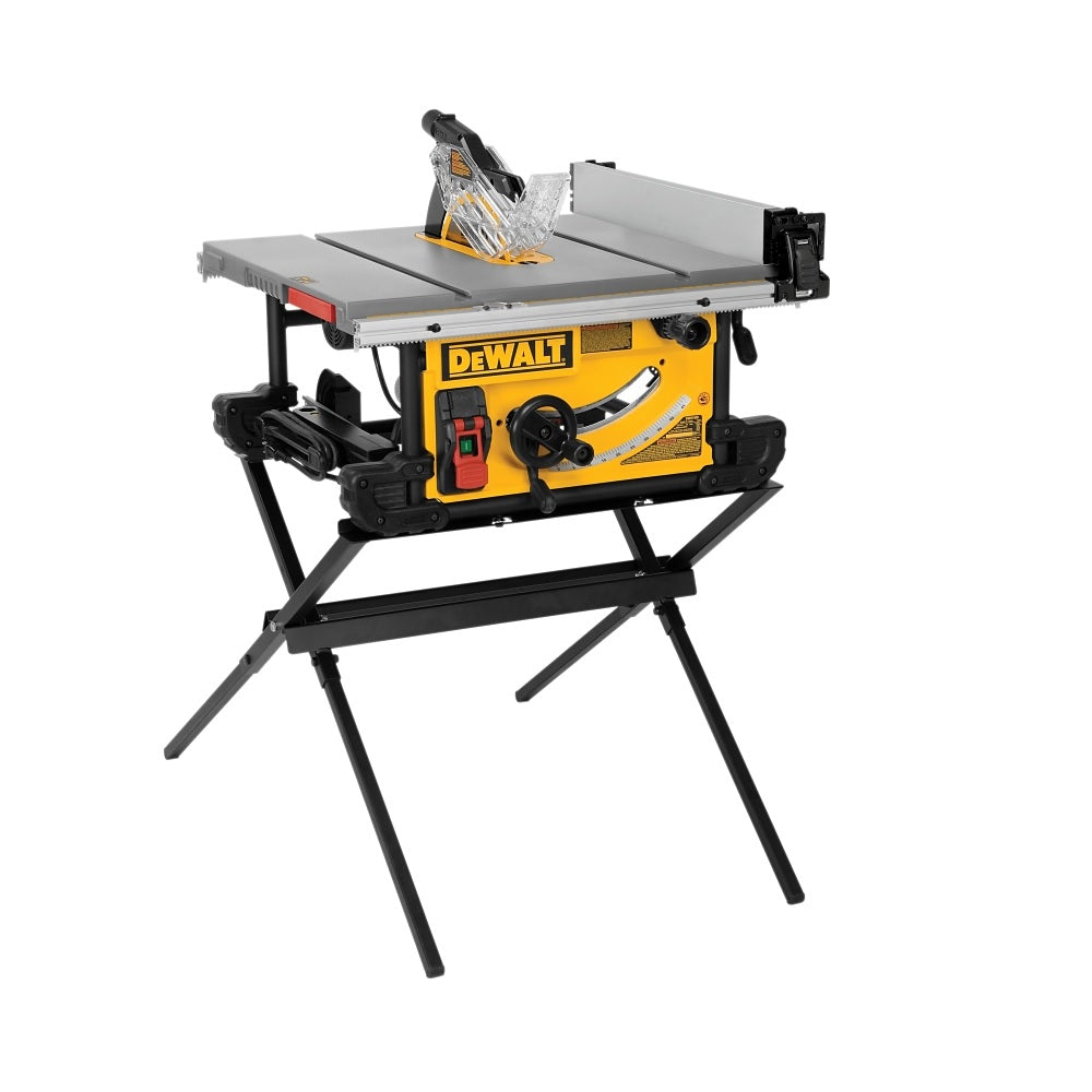 DeWalt DWE7491X Table Saw With Scissor Stand, 15 Amp