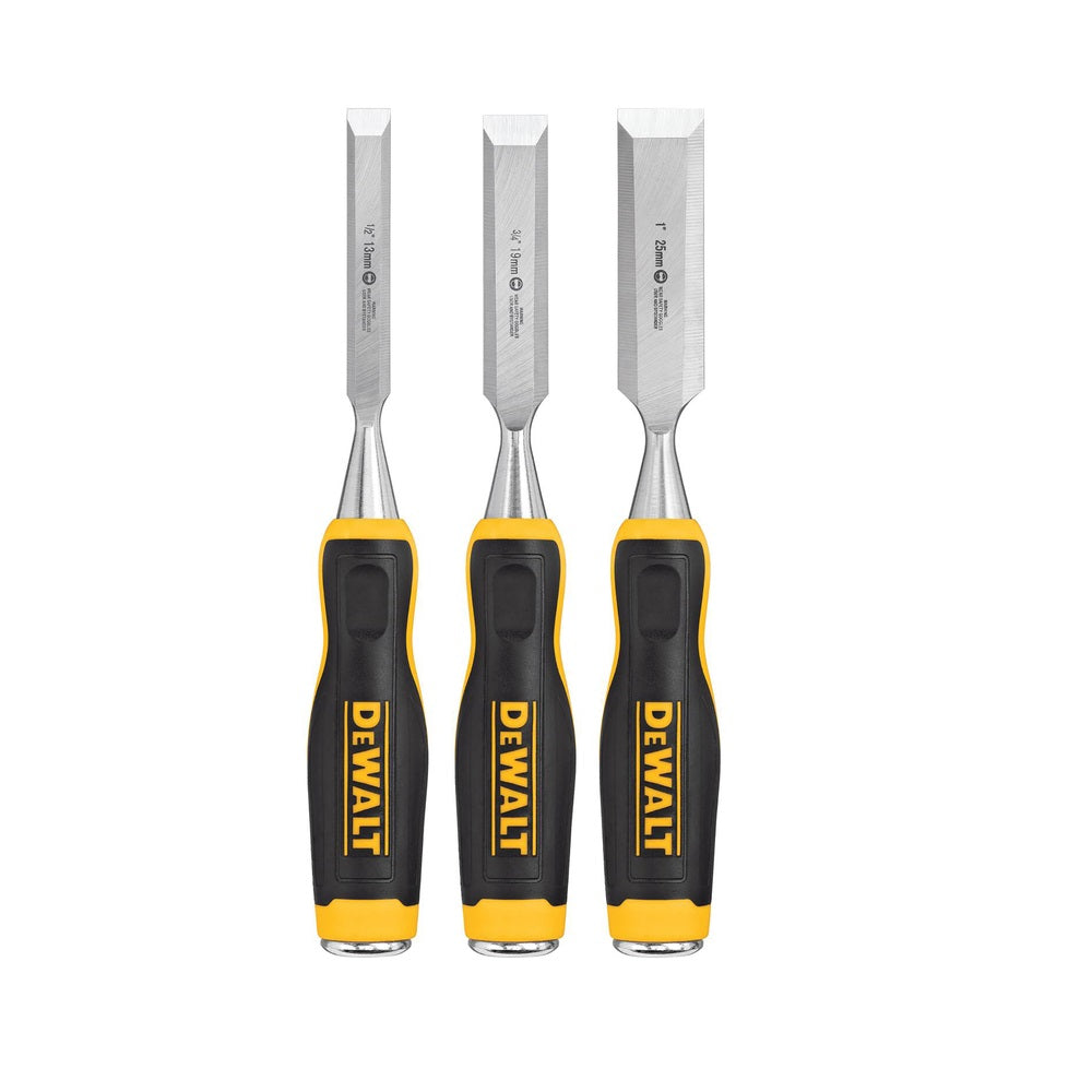 DeWalt DWHT16862 Wood Chisel, Black/Yellow