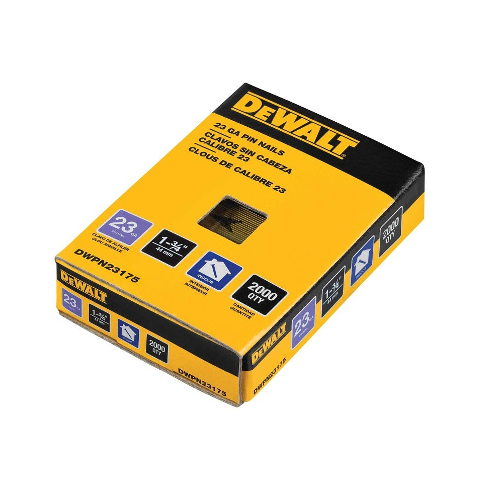 DeWalt DWPN23175 Pin Nail, 1-3/4 Inch