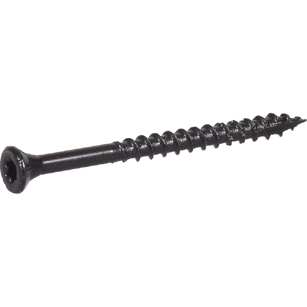 Deck Plus 48830 Flat Head Exterior Deck Screws, # 8, 1-5/8 inch