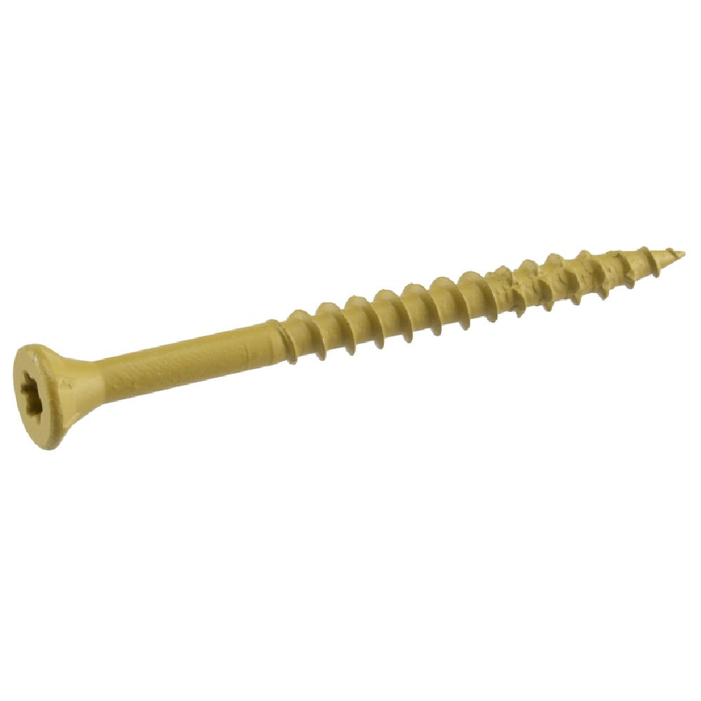 Deck Plus 48411 Star Flat Head Exterior Deck Screws, Tan