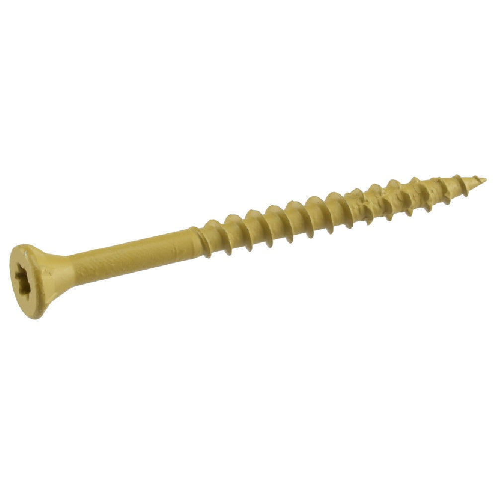 Deck Plus 42593 Star Flat Head Exterior Deck Screws, Tan