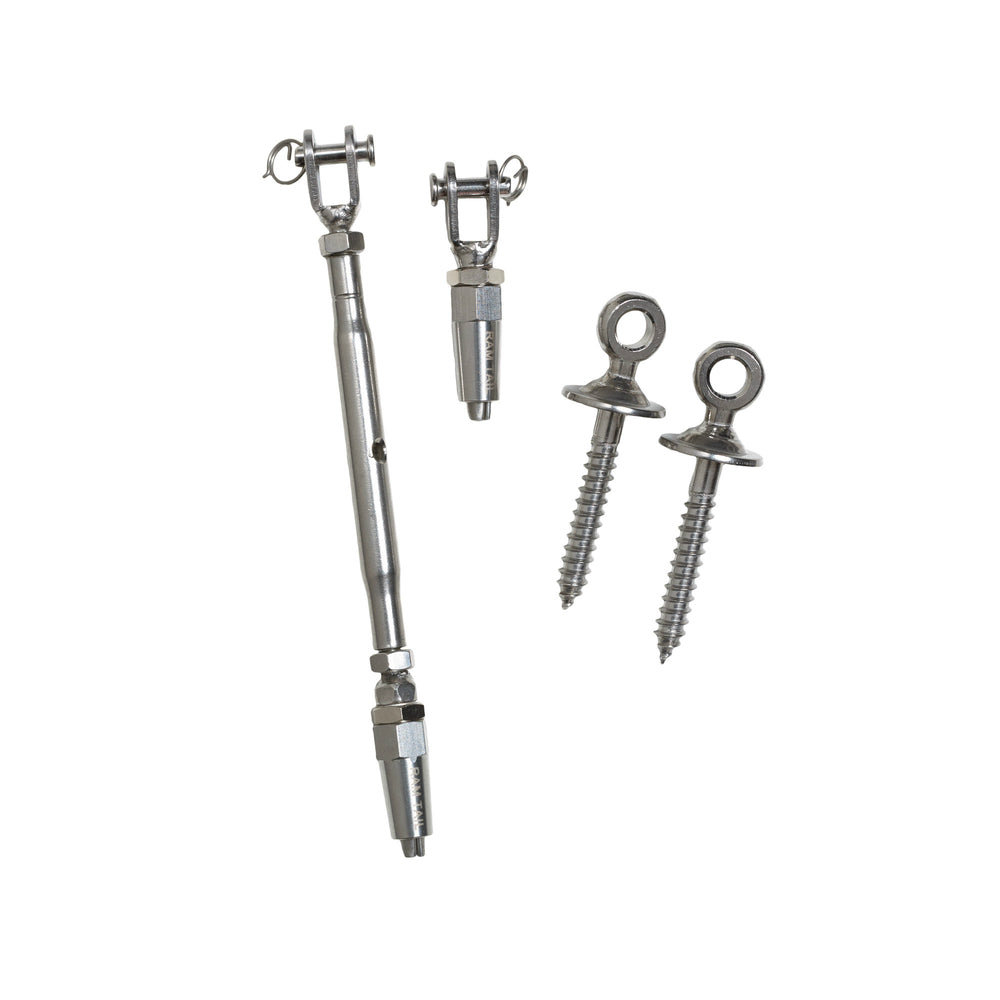 Deckorators 237908 Stainless Steel Hardware Kit, Silver