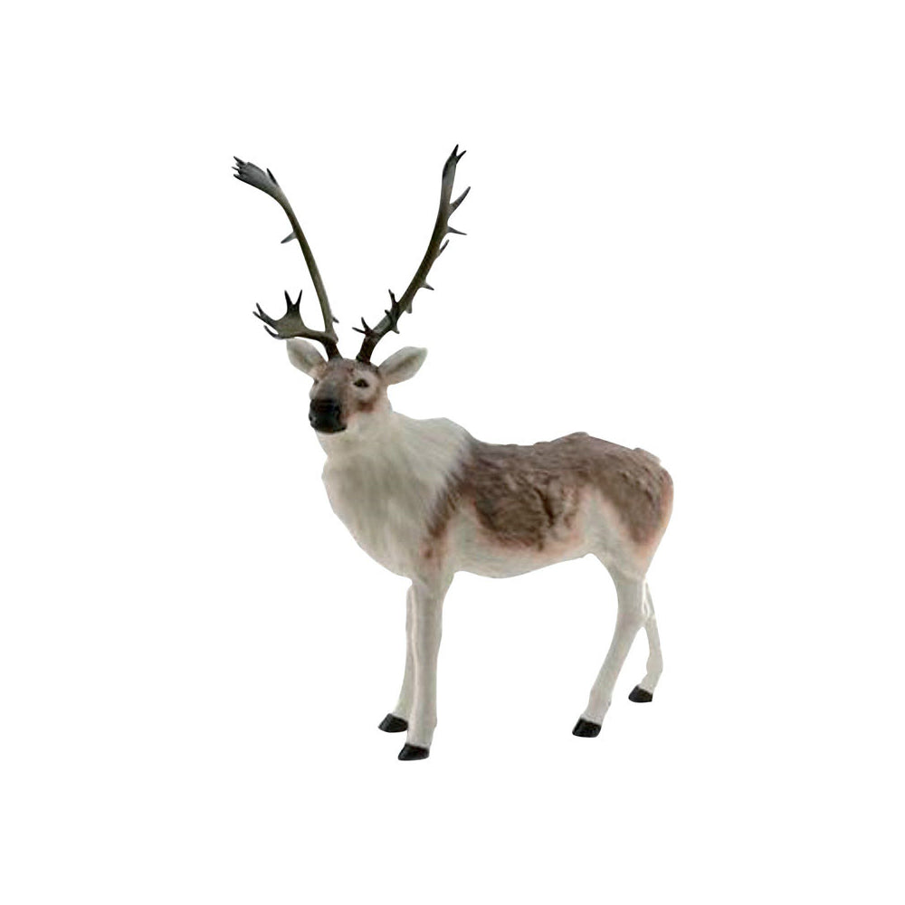 Decoris 580010 Plush Deer Holiday Decoration, Tan