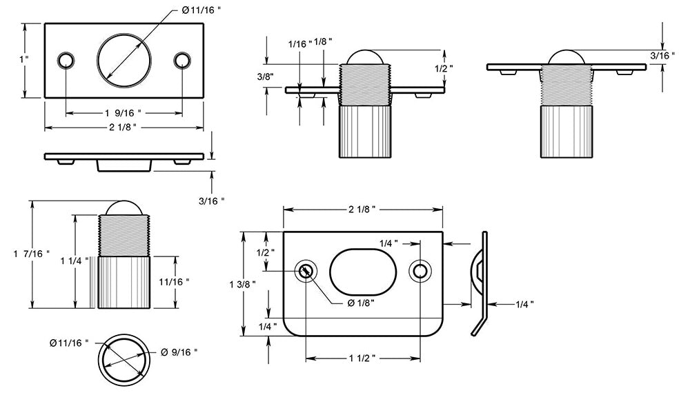 buy door hardware parts & accessories at cheap rate in bulk. wholesale & retail builders hardware supplies store. home décor ideas, maintenance, repair replacement parts
