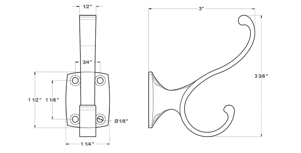 buy coat & hooks at cheap rate in bulk. wholesale & retail builders hardware items store. home décor ideas, maintenance, repair replacement parts