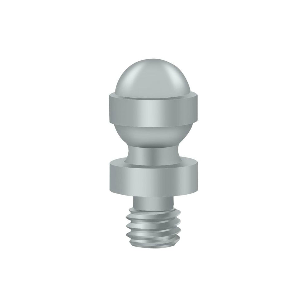 Deltana CHAT26D Cabinet Finial Acorn Tip, Brushed Chrome
