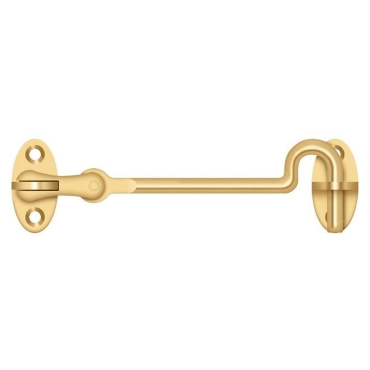 Deltana CHK4CR003 Cabin Swivel Hooks, Lifetime Brass, 4"